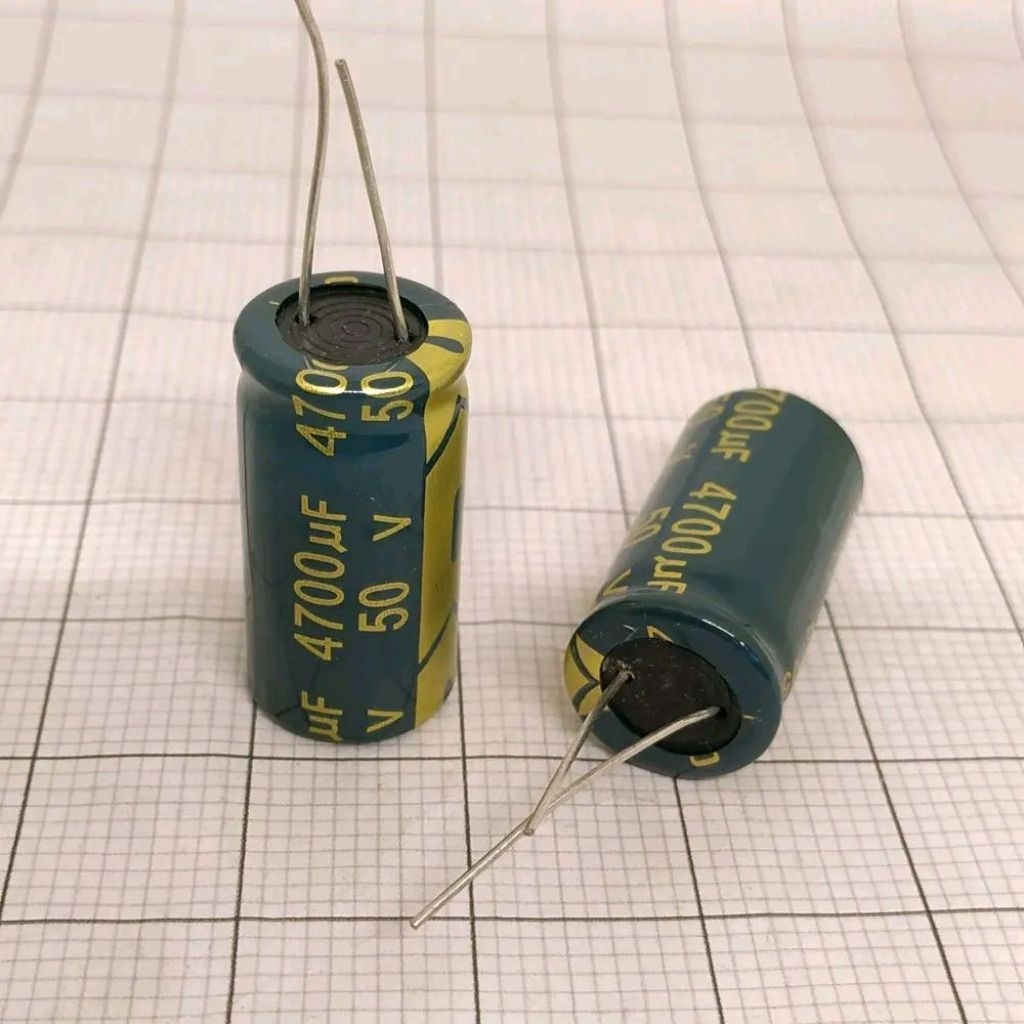Elco 4700-50v Vent / Elco Capacitor kapasitor elco 4700-50v / 4700uf-50v Vent Hijau elco 4700uf - 50