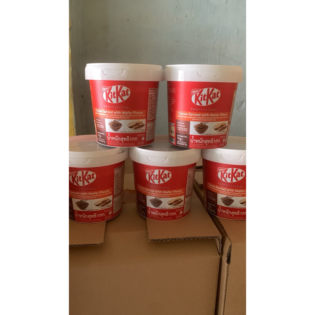 

Ygshop17 Kit Kat Selai Coklat Wafer Cocoa Spread 1 Kg Halal