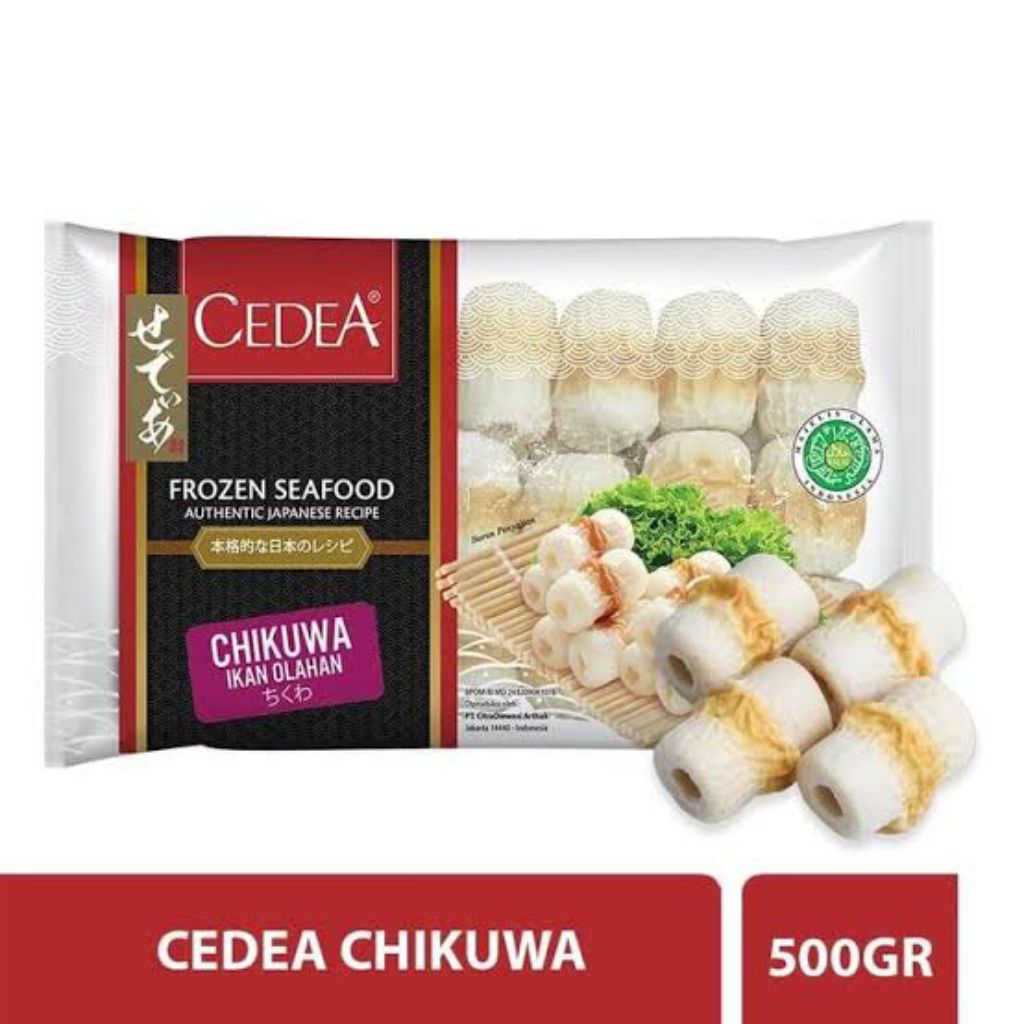 Cedea Chikuwa 500 gr (Frozen Food) HALAL