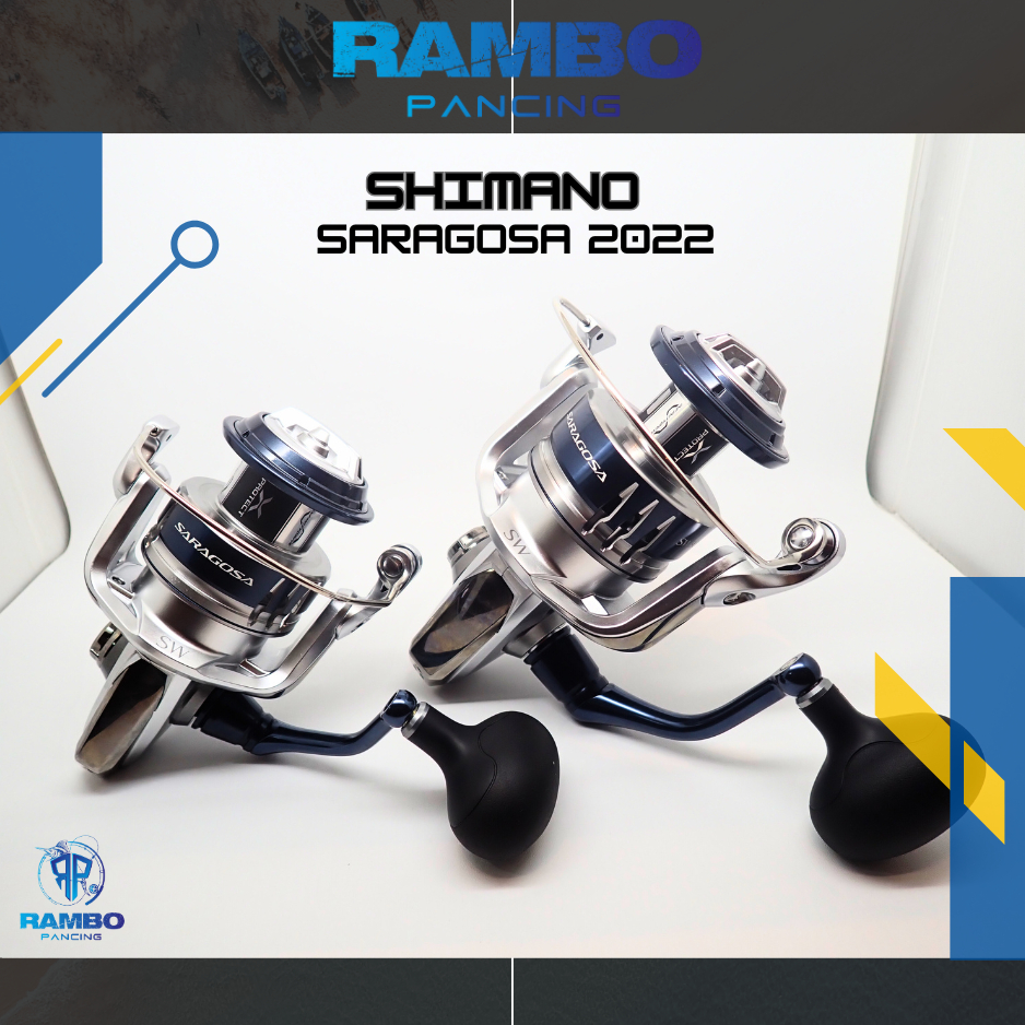 REEL SHIMANO SARAGOSA  6000HG | 8000HG |10000 PG 2022