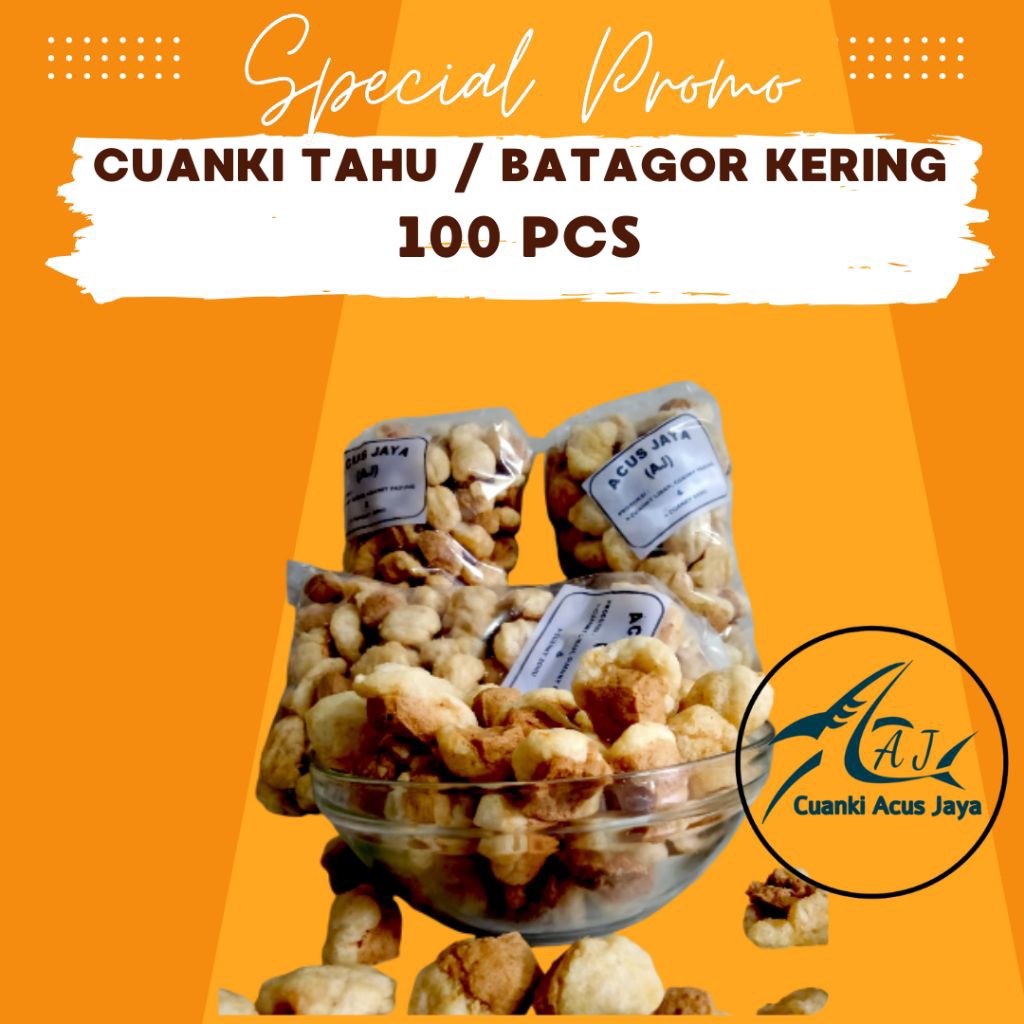 

MURAH_Cuanki_tahu_kering_/batagor_kering_(pasung)-100pcs_asli_Garut
