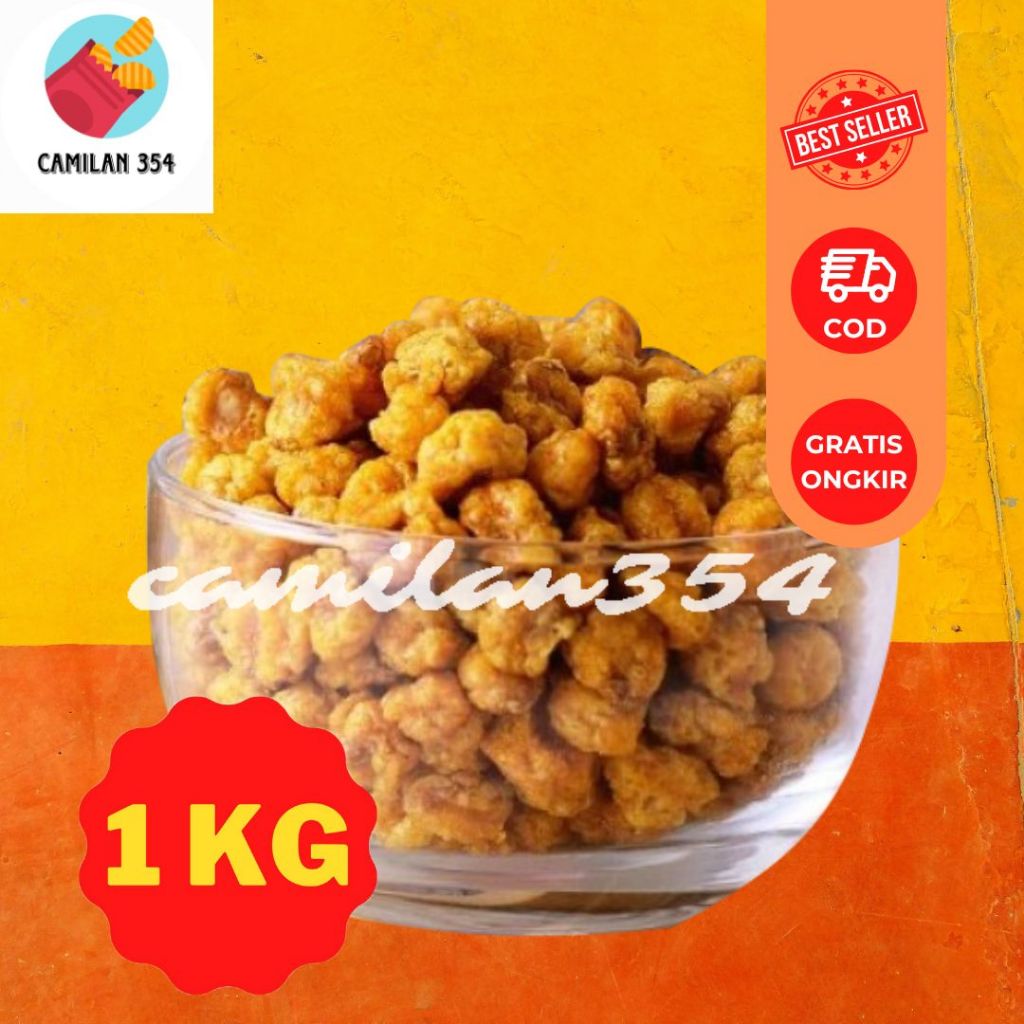 

[KILOAN] Jagung Goreng Gurih - 1000gr / Marning Renyah Enak