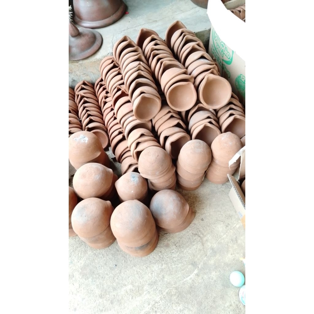 KOWI LEBUR EMAS LOGAM PERAK D15CM