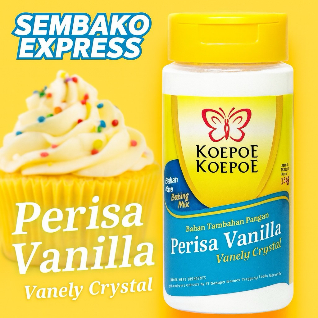 

Koepoe Koepoe Perisa Vanilla Crystal 134g