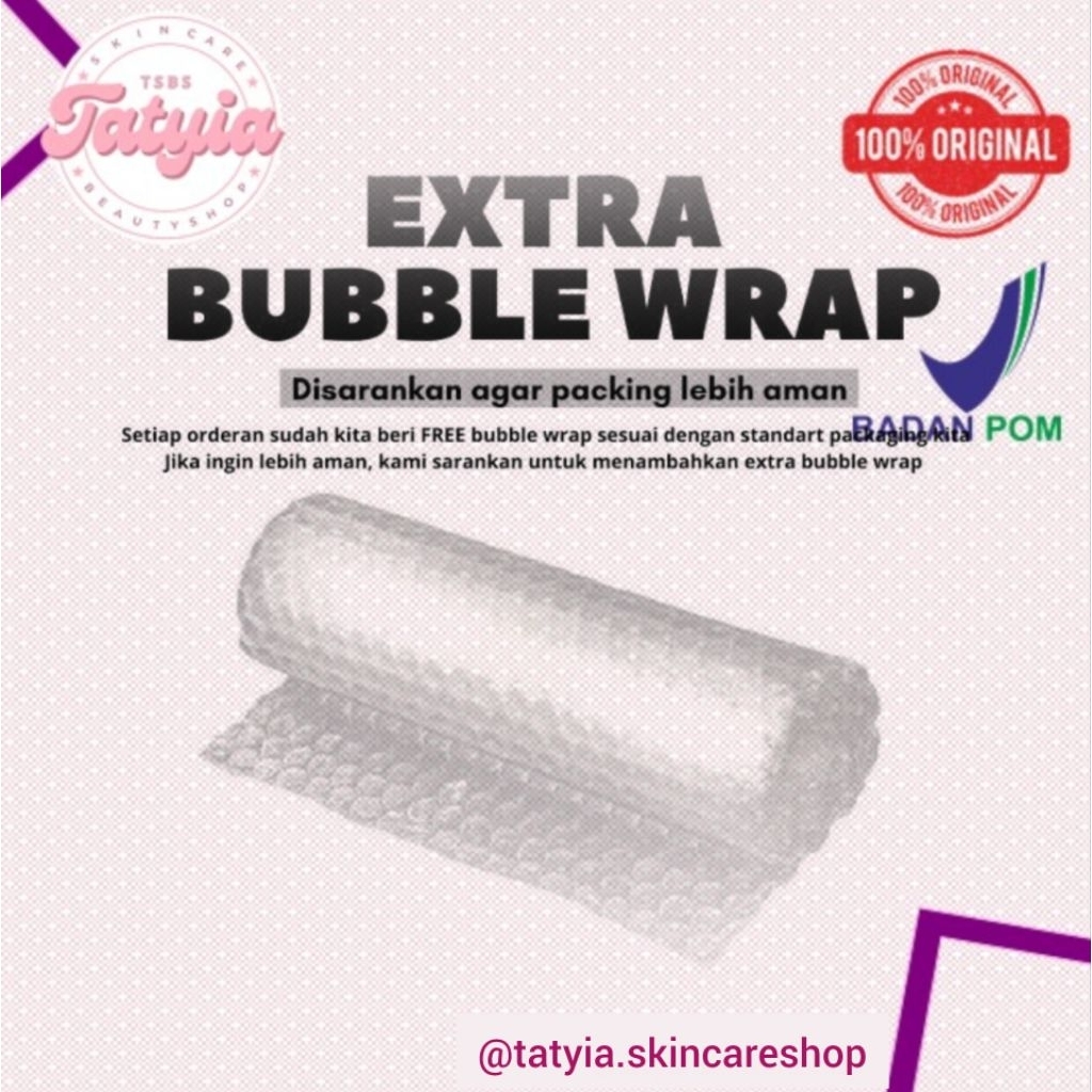 

Extra Bubble Wrap Packaging Bubble Tambahan Aman Tebal