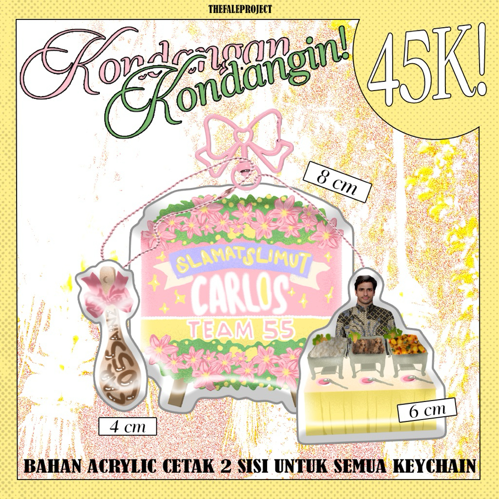 KONDANGAN KONDANGIN f1 keychain | cute keychain | f1 merchandise