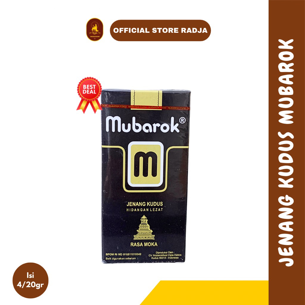 

[Isi 4x 5s] Jenang Kudus Mubarok Original Kemasan Kecil - Oleh Oleh