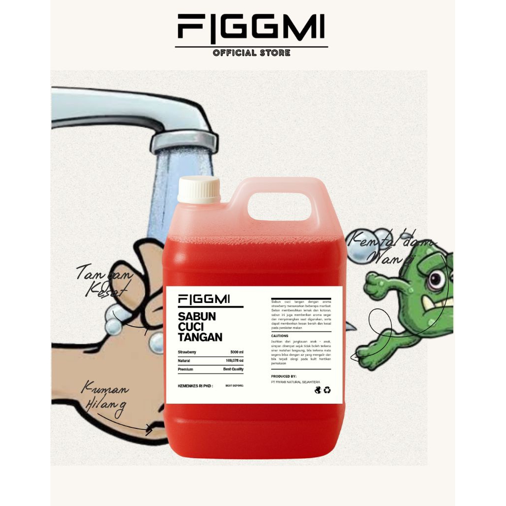 COD Sabun Cuci Tangan 5 Liter / Bersih Kesat Wangi Termurah hand wash 5L