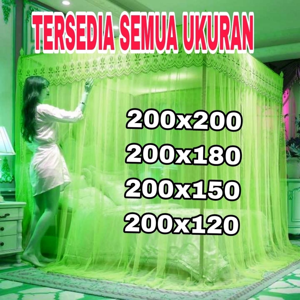 kelambu tidur jumbo kelambu anti nyamuk kelambu lipat kelamu