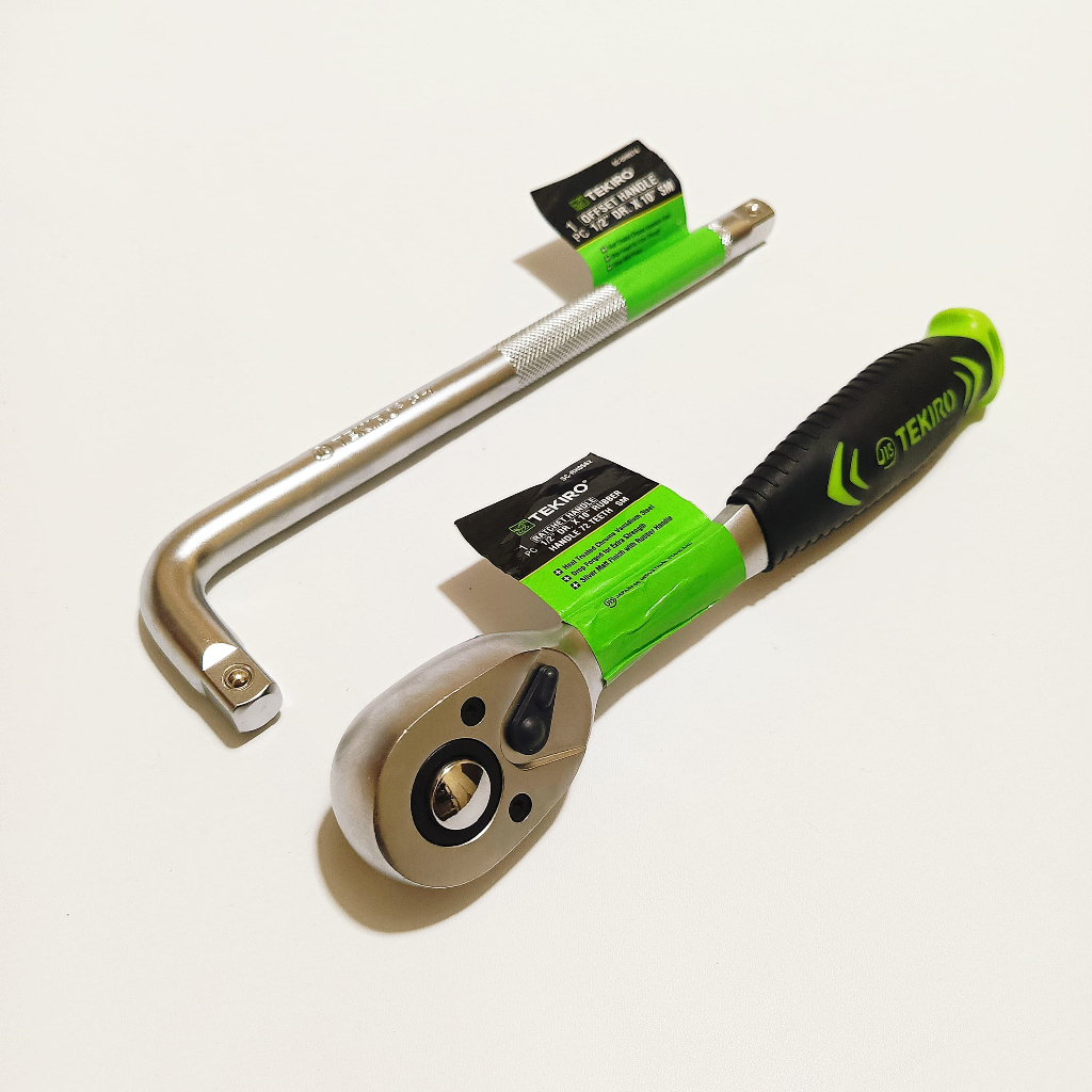 Paket Gagang Kunci Shock Tekiro 1/2 x 10 Inch / Rachet Tekiro / gagang kunci shock 1/2