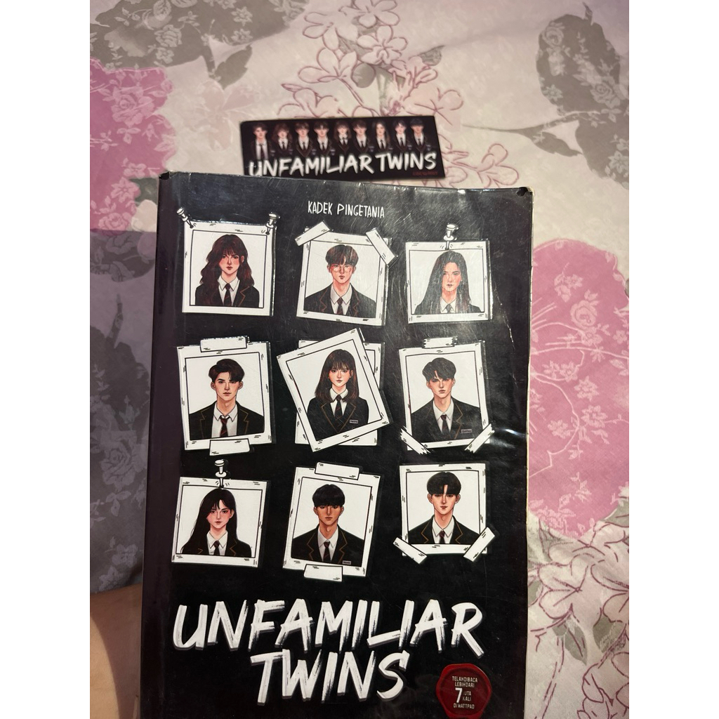Preloved Novel Unfamiliar Twins