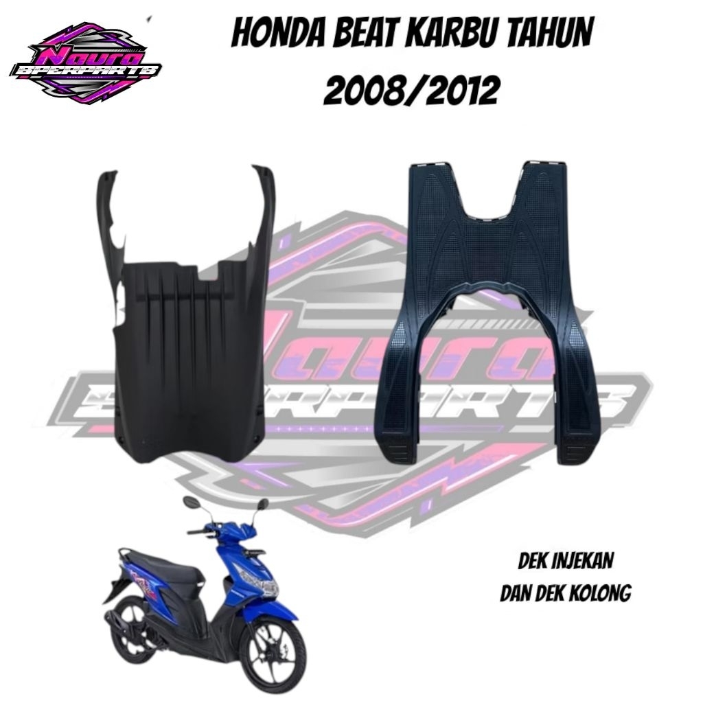 Bodres Pijakan & Kolong Beat Karbu 2008-2012 / Dek Pijakan Kaki & Dek Kolong Beat Karbu Old 2008-201
