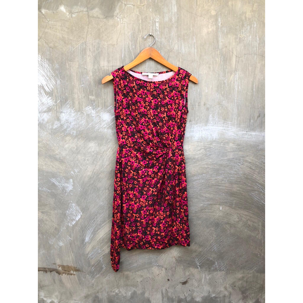 Diane Von Furstenberg Flower Midi Dress