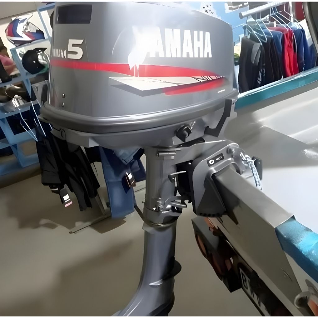 Mesin Tempel Yamaha 5 pk Bekas Mesin Perahu Tempel Yamaha