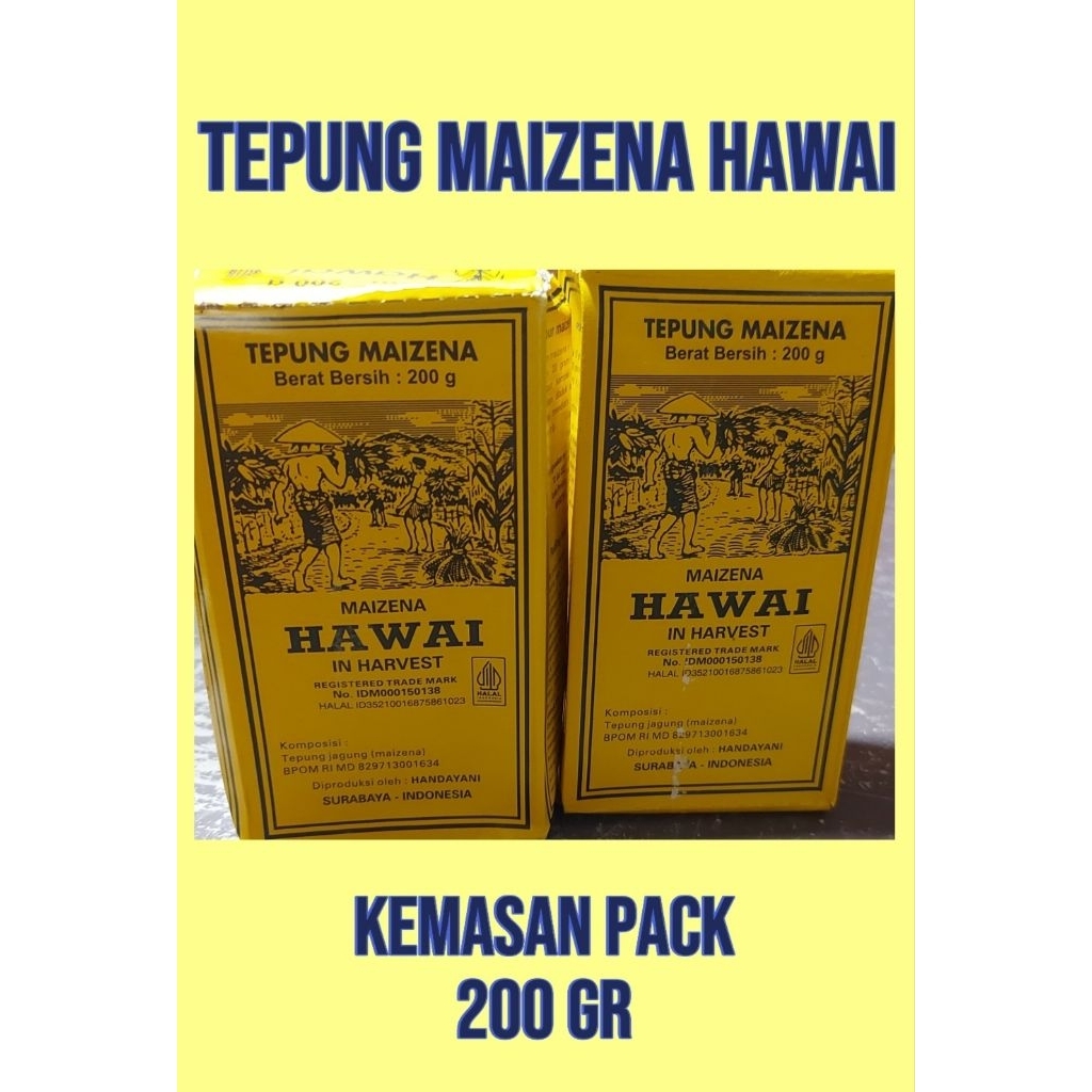 

HAWAI Tepung Maizena 200 gr