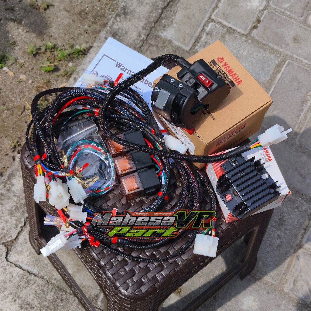 Kebel body RX King upgrade fullwave new old/ kabel body fullset kiprok nmax holder kiri vixion full 