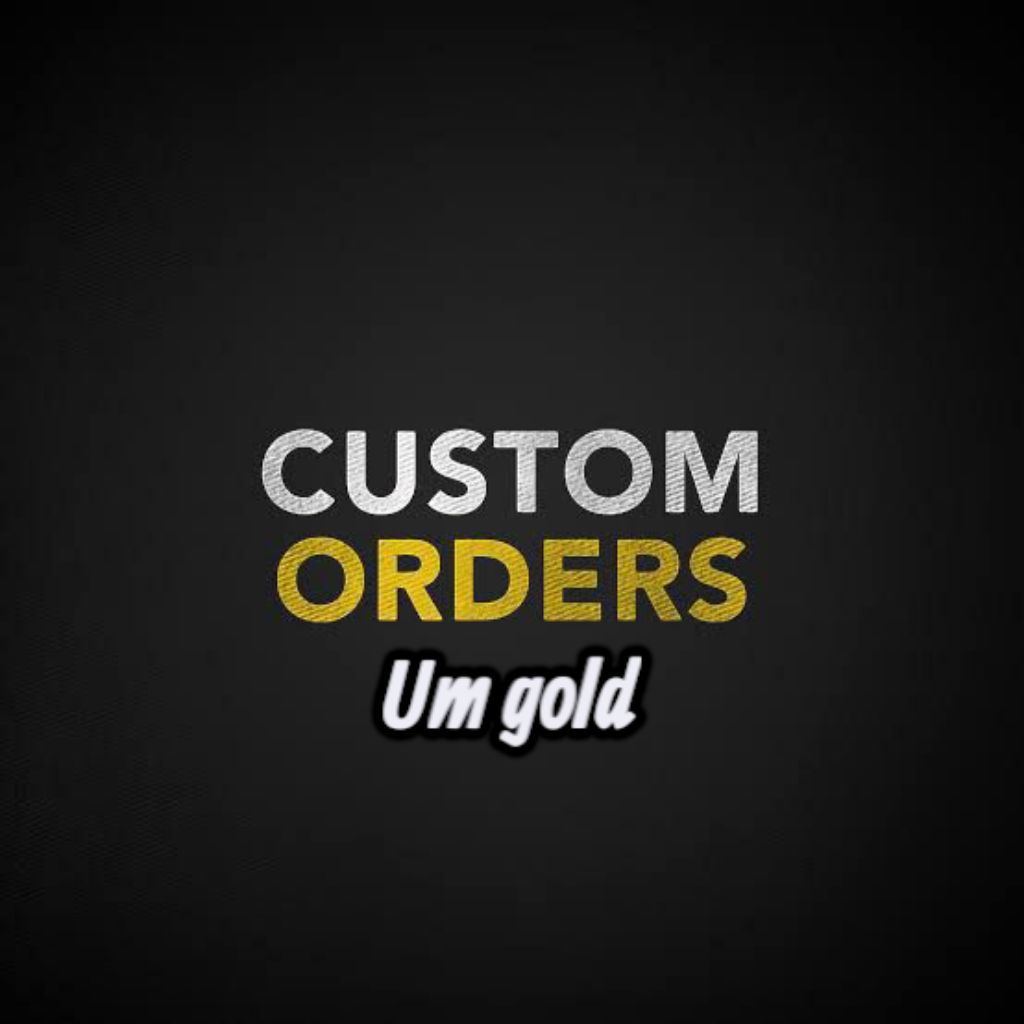 

Custom order box gold/madu gold