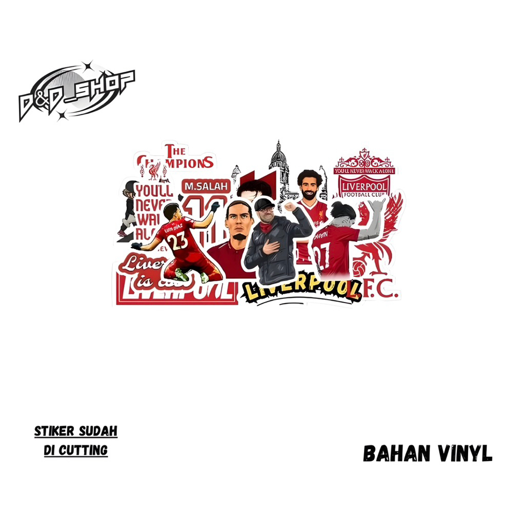 

Stiker Pack Klub Sepak bola Liverpool vinyl | cutting