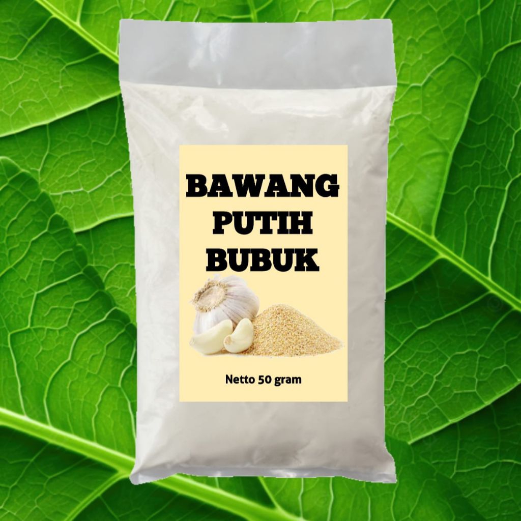 

BAWANG PUTIH BUBUK / ONION POWDER 50 GRAM