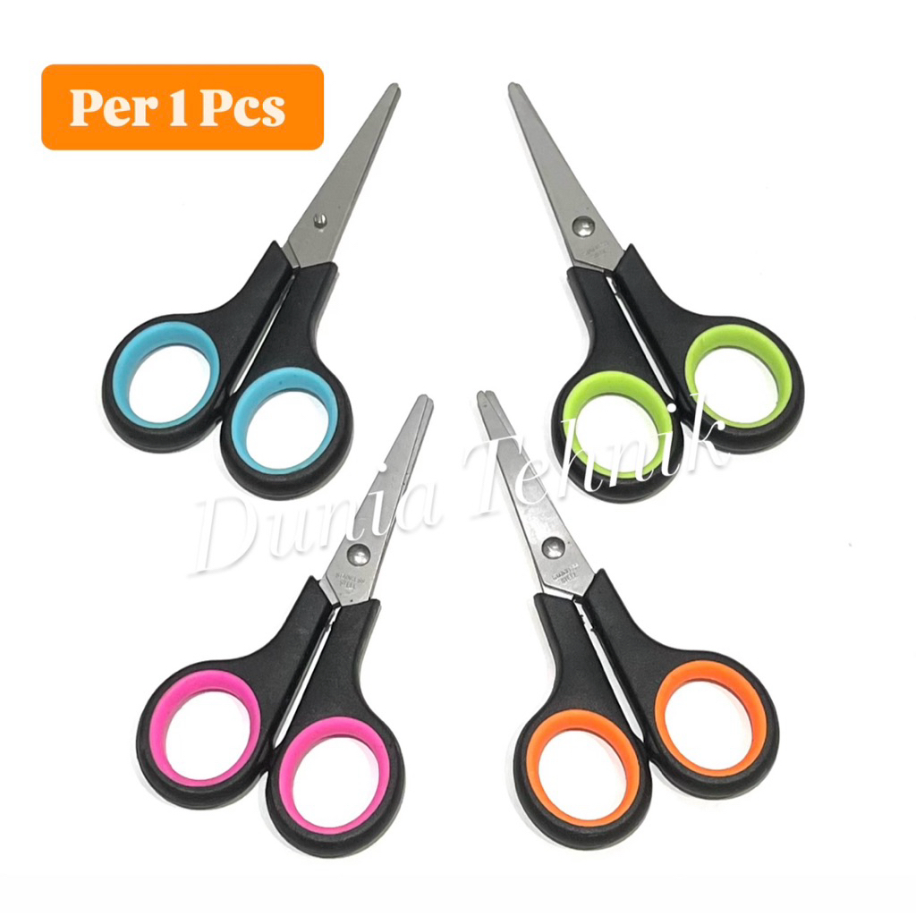 

Gunting Kertas Stainless Steel Gunting Kecil Serbaguna Sekolah Kantor Gunting Keterampilan Tangan