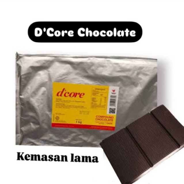 

COKLAT D’CORE COMPOUND DARK 1 KG