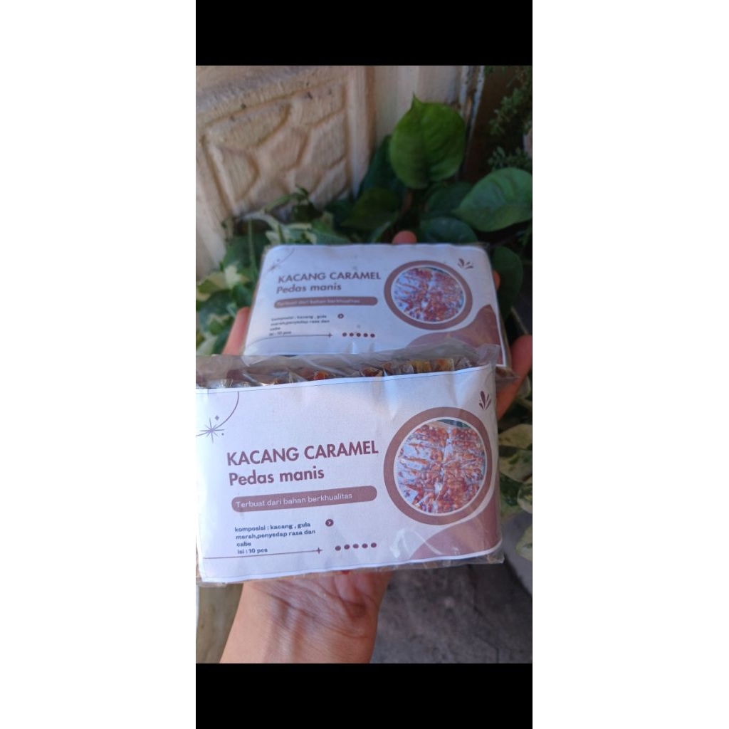 

kacang karamel pedas manis