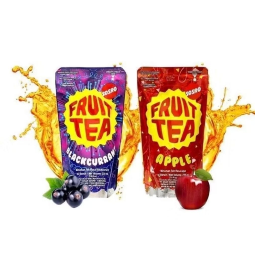 

Fruity pouch 200 ml rasa apel dan blackurrant