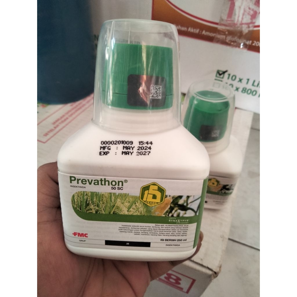 PREVATHON 50SC KLORANTRANILIPROL 250ML || insektisida sistemik racun kontak lambung untuk penggerek 