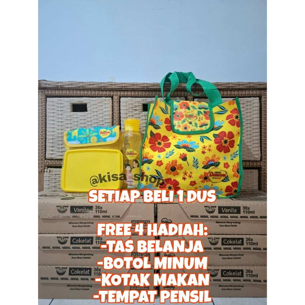 

DANCOW UHT ISI 36PCS FREE 4 HADIAH
