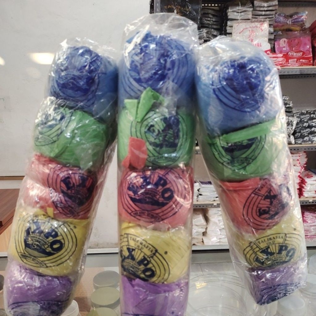 

tali plastik tali rafia EXPO 50gr per roll