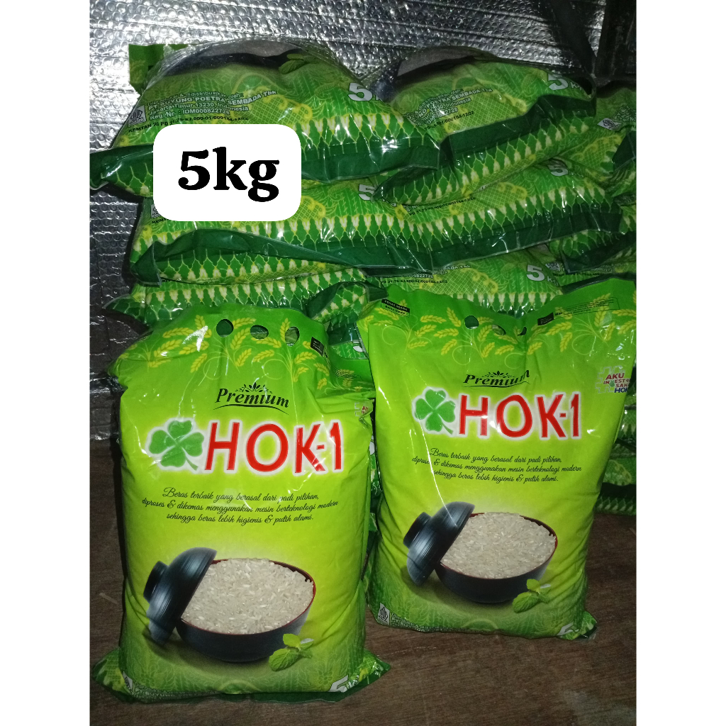 

Beras premium HOKI 5 kg
