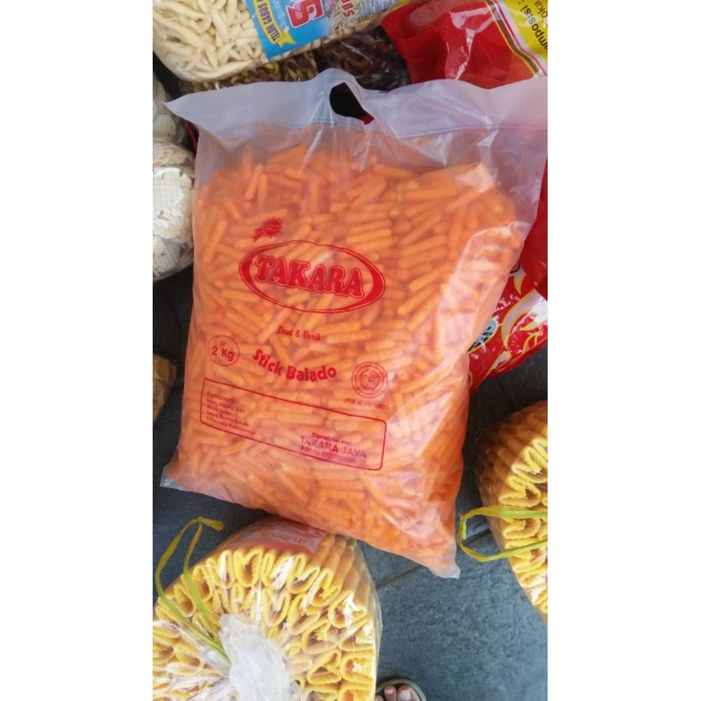 

Cemilan/Snack Stik Jagung Balado 2kg