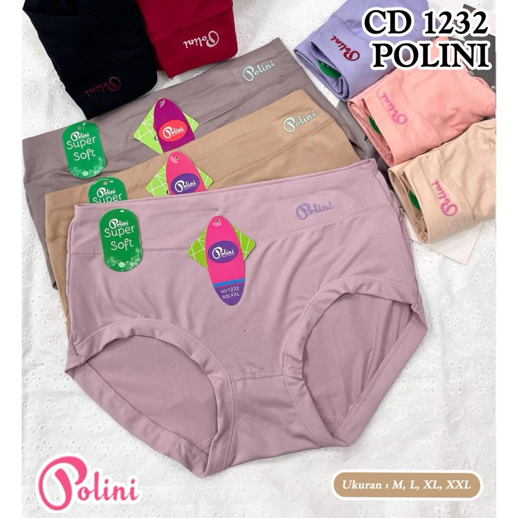 CD Celana Dalam Wanita Polini 1232 Super Soft / CD WANITA POLINI BAHAN LEMBUT PREMIUM