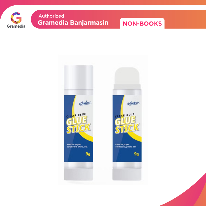 

Gramedia Banjarmasin - Glue Stick Estudee Blue Transparent 9Gr