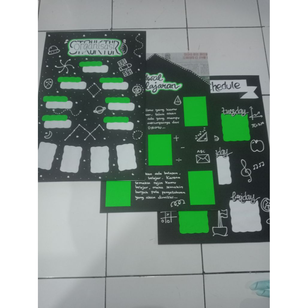 

HIJAU struktur Organisasi || jadwal pelajaran || jadwal piket