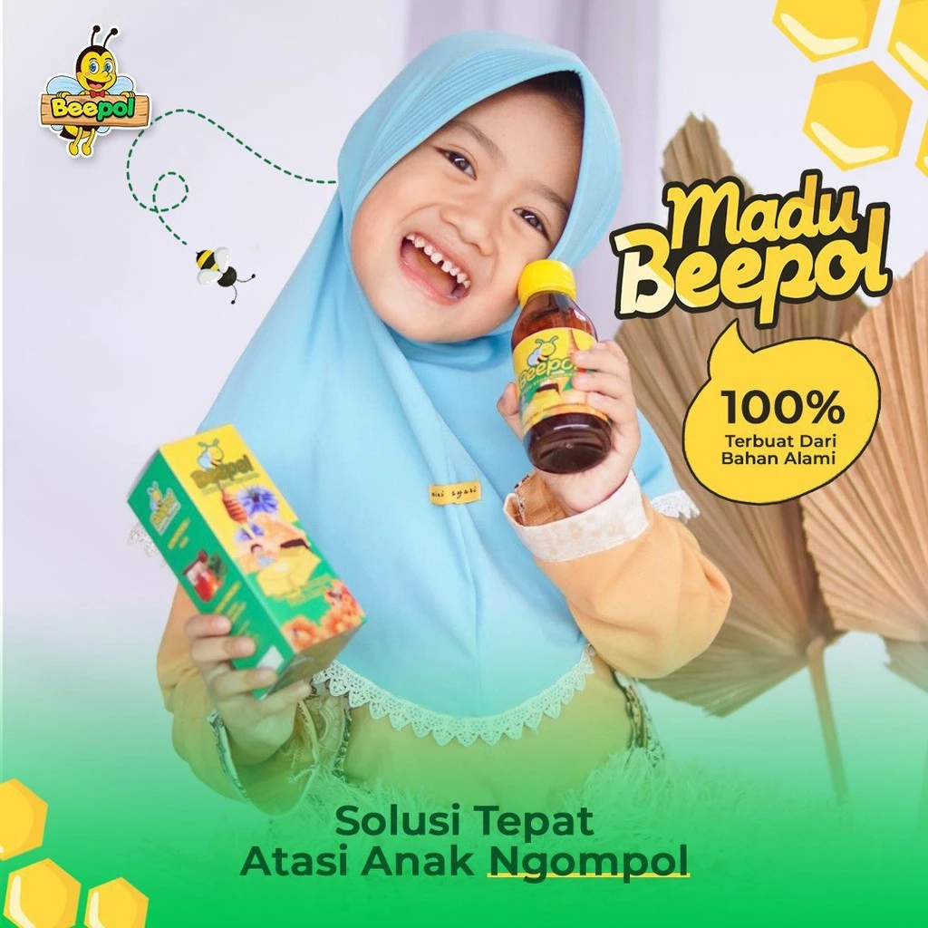 

Madu Biopol Beepol Obat Stop Anak Ngompol Ompol, Beser & Anyang-anyangan