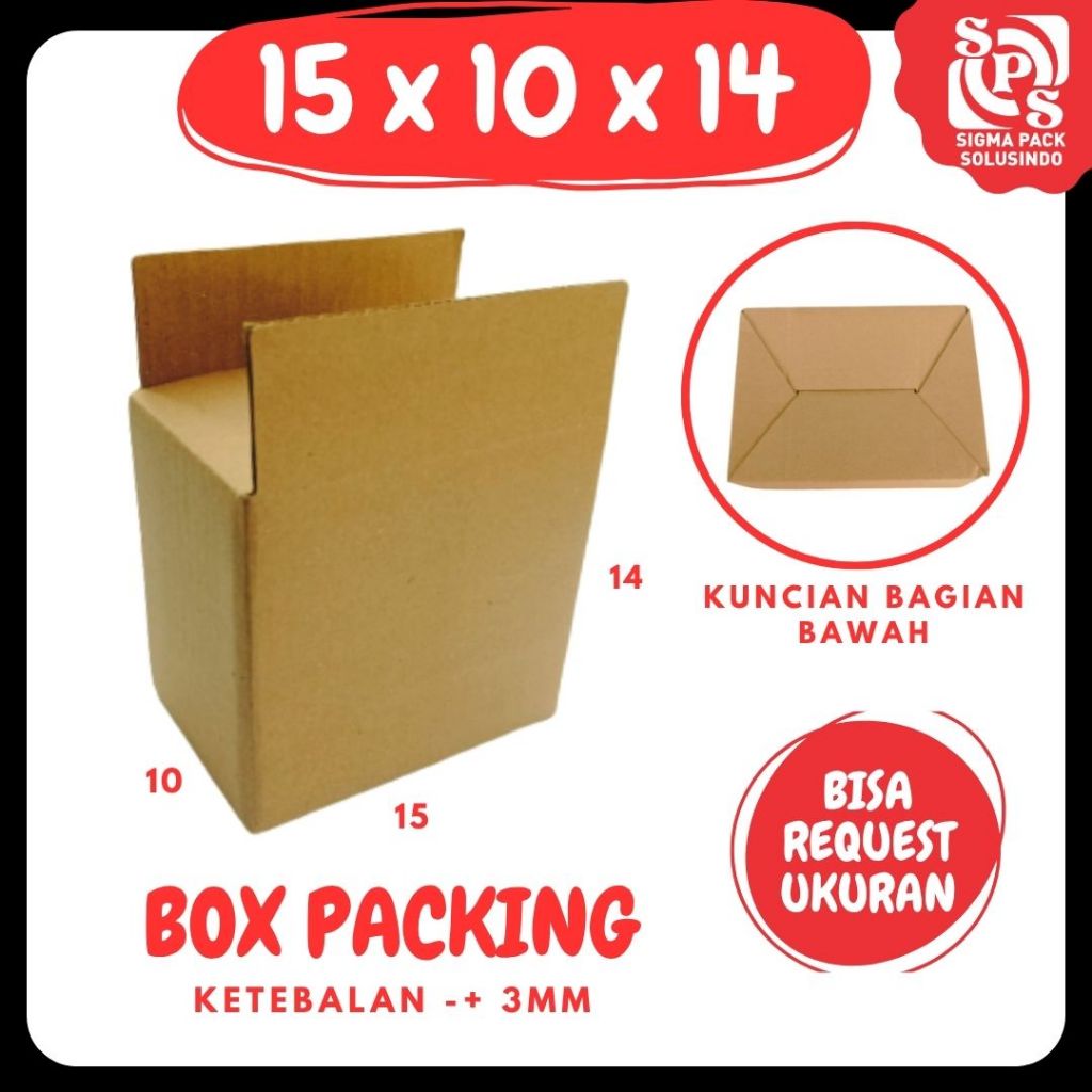 

Box Packing 15x10x14 Kotak Kado Kardus Packing Obat Dus Madu Obat Botol hadiah gift ZIgma Shop