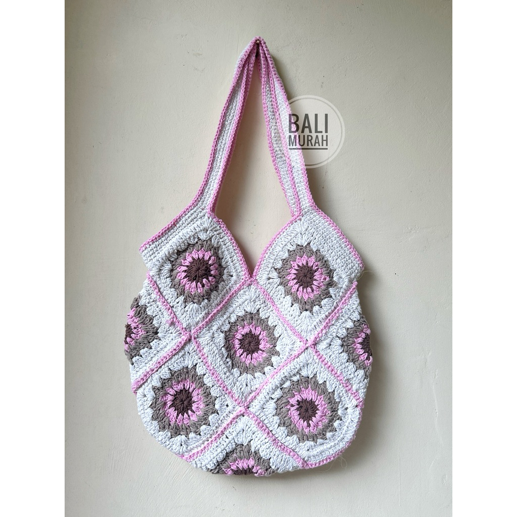 TAS RAJUT HANDMADE / TAS GRANNY / TAS RAJUT BALI / TAS HAND MADE BALI