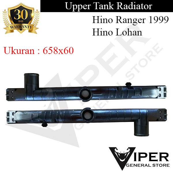 Upper Tank Radiator Hino Ranger / Lohan 1999 (5507)