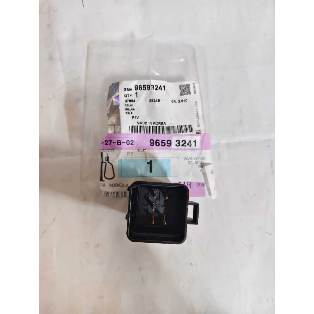 Soket Socket RELAY MOTOR FAN AC KAKI 5 OPTRA OPEL BLAZER ORIGINAL GM 96593241 ( TIDAK ADA GARANSI )