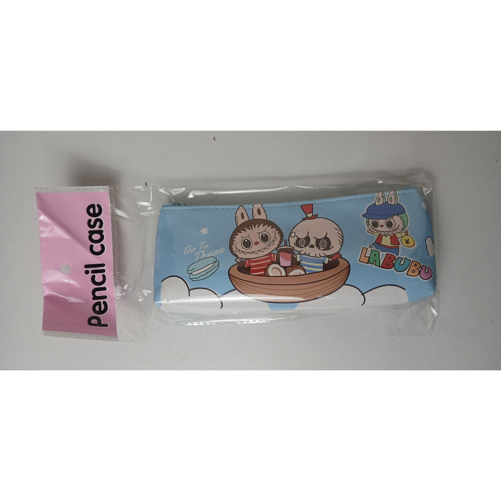 

Tempat pensil bahan motif labubu satu resleting