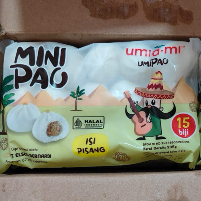 

MINI PAO BAKPAU ISI PISANG UMIAMI