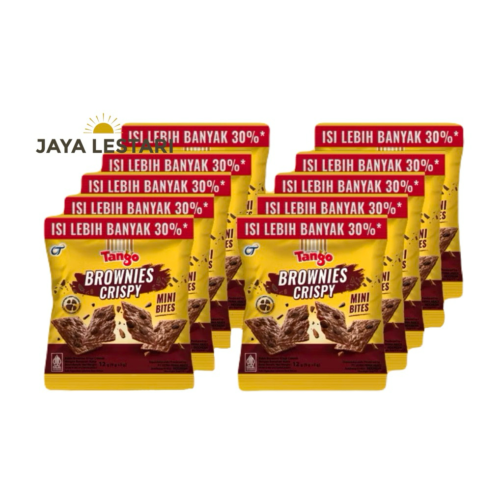 

(Renceng) Tango Brownies Crispy Renceng (Isi 10pcs/Renceng) (10pcsx12g)
