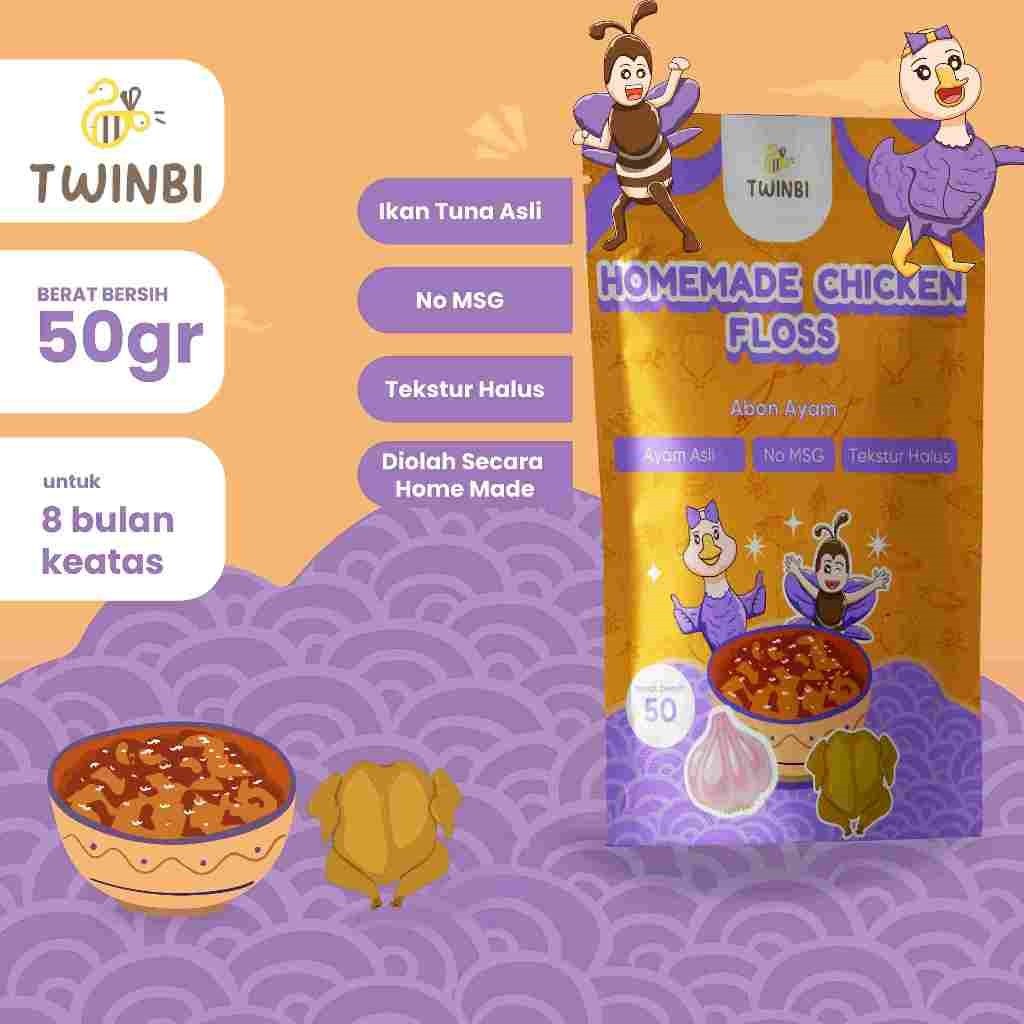 

Abon Asli MPASI Bayi & Anak No MSG - Daging Ayam, Sapi, Tuna, Salmon, Patin, Lele