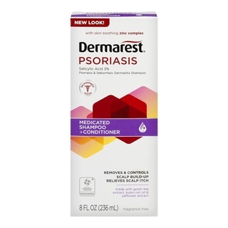 DERMAREST PSORIASIS MEDICATED SHAMPOO + CONDITIONER 236 ml