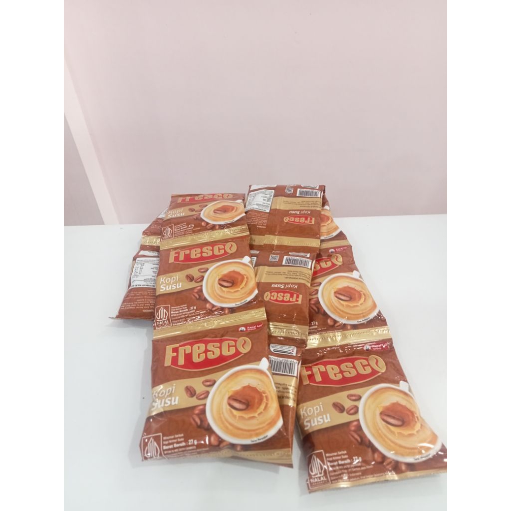 

1 renteng Fresco Kopi Susu 27g (12sachet)