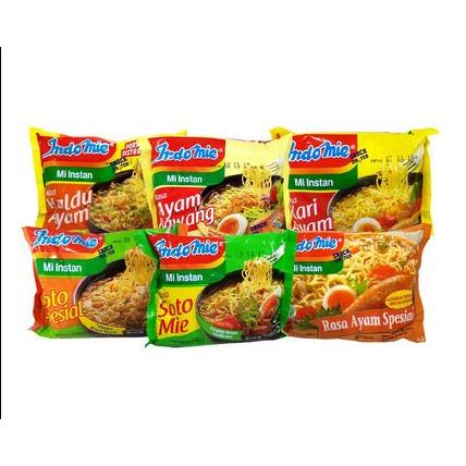 

Indomie kuah Rasa Ayam Bawang/kari ayam,seblak hot jeletot,soto banjar,soto lamongan,ayam spesial,soto spesial,soto koya nagih,soto mie Isi 5 pcs