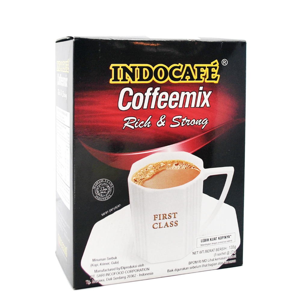 

Indocafe Coffeemix Rich & Strong Box 5 'S 135gr