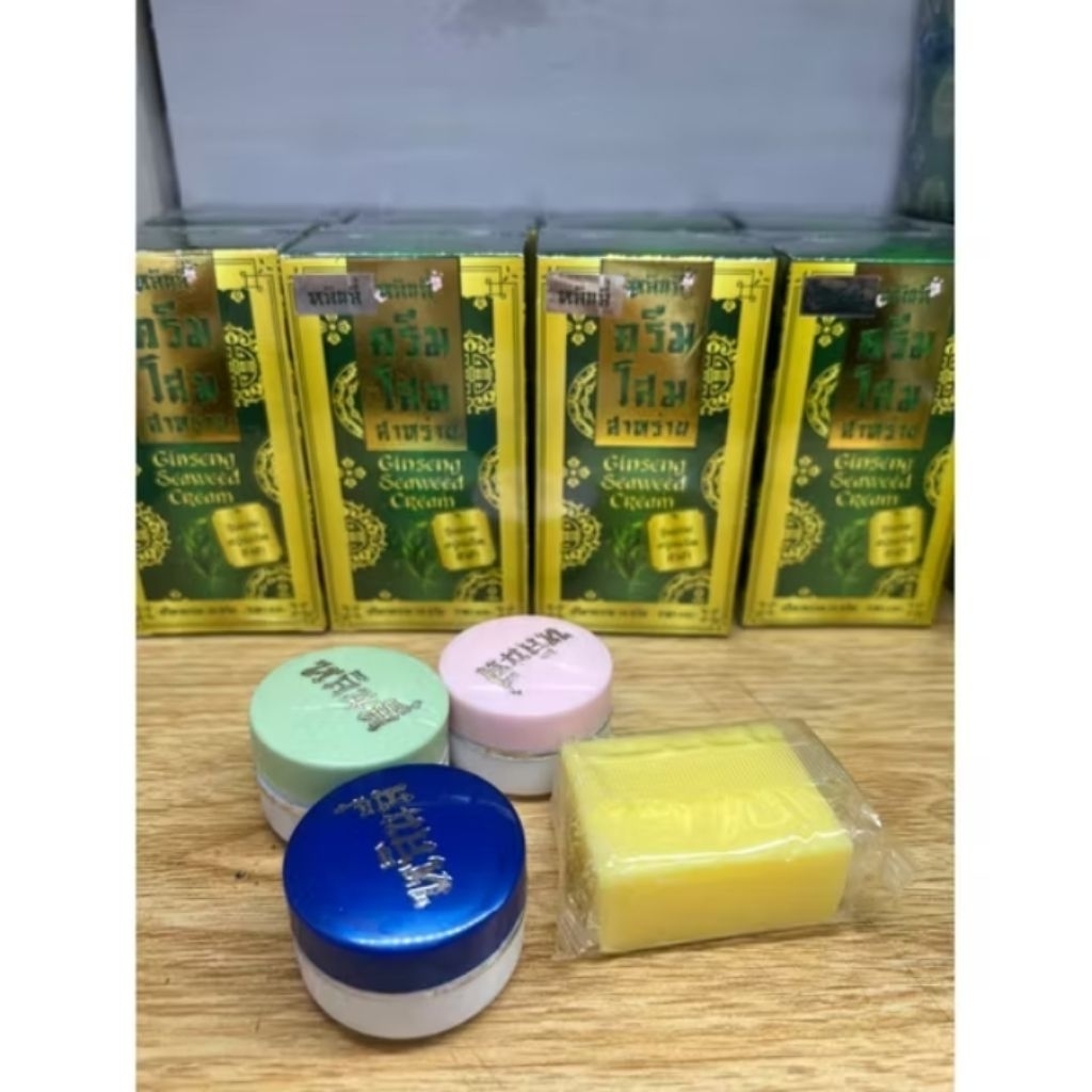 Ginseng seaweed cream