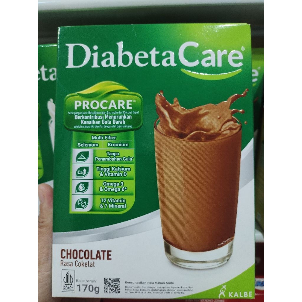 

DIABETACARE coklat 17gr Ed 2026